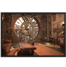 Load image into Gallery viewer, Steam Punk Room Framed Poster
