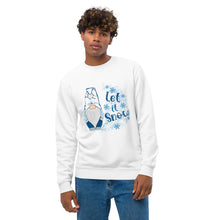 Load image into Gallery viewer, Let it Snow Unisex Eco sweatshirt
