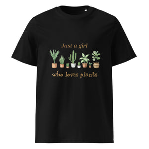 Just a girl who loves plants - Gardening t shirt