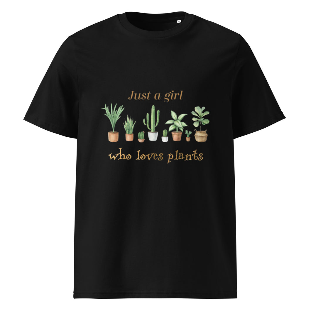 Just a girl who loves plants - Gardening t shirt