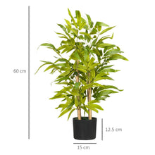 Load image into Gallery viewer, HOMCOM Potted Artificial Plant Bamboo Tree Indoor Outdoor
