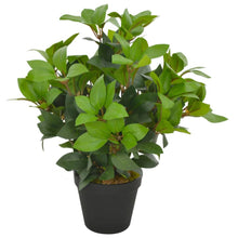 Load image into Gallery viewer, VidaXL Artificial Plant Laurel Tree with Pot Green 40 cm
