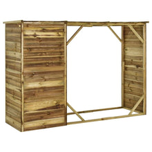 Load image into Gallery viewer, Garden Wood Shelter With Tool Shed
