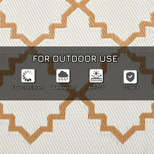 Load image into Gallery viewer, Outsunny Reversible Waterproof Outdoor Rug With Carry Bag
