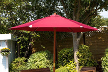 Load image into Gallery viewer, Outdoor Garden Parasol Umbrella - Burgundy Red
