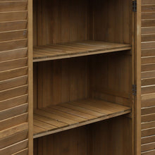 Load image into Gallery viewer, Wooden Garden Storage Shed Unit, 3-Tier Shelves Tool Cabinet
