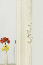 Load image into Gallery viewer, Carved Louis Wall Mirror - Ivory -MULTIPLE SIZES AVAILABLE
