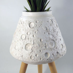 62 cm x 40 cm Large Lunar White Planter