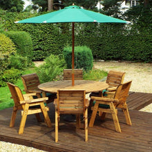 Load image into Gallery viewer, Garden Table and chair set with cushions
