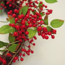 Load image into Gallery viewer, 60 cm (24 inches) Large Luxury Natural Look Red Berry Christmas Wreath
