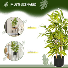 Load image into Gallery viewer, HOMCOM Potted Artificial Plant Bamboo Tree Indoor Outdoor
