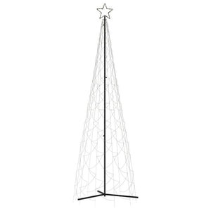 vidaXL Christmas Cone Tree Warm White 500 LEDs 100x300 cm