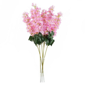 Pack of 6 x 75 cm Delphinium Pink Artificial Stem