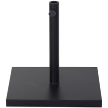 Load image into Gallery viewer, Steel Heavy Duty Adjustable Parasol Base Black
