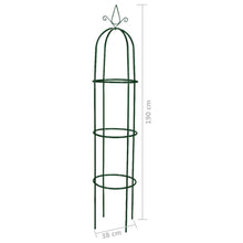 Load image into Gallery viewer, Garden Arch Tower Obelisk Plant Support 2 Pcs
