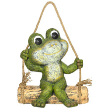 Load image into Gallery viewer, Frog pond ornament
