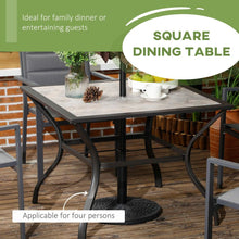 Load image into Gallery viewer, Garden Dining Table  For 4 - With Parasol Hole
