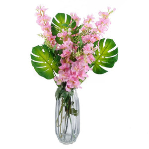 Pack of 6 x 75 cm Delphinium Pink Artificial Stem