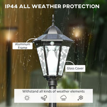 Load image into Gallery viewer, 2.4 m Garden Lamp Post Light LED Solar Powered Patio Path Lighting Lamp
