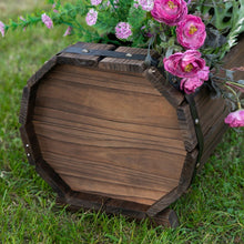 Load image into Gallery viewer, 2PCs Wooden Planter Box Flower Plant Pot Flower Beds Plant Box
