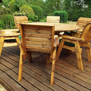 6 chair garden table set