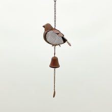 Load image into Gallery viewer, 24&quot; METAL HANGING BIRD WALL BELL
