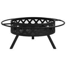 Load image into Gallery viewer, VidaXL Fire Pit with Poker 70 cm XXL Steel
