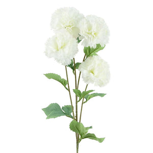 fake white flowers