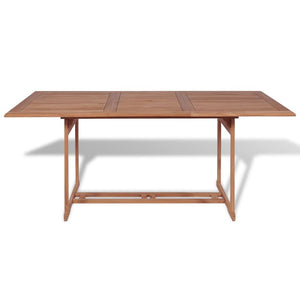 Garden Wooden Table  Solid Teak Wood