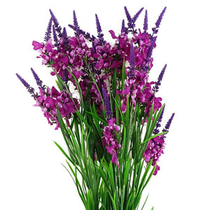 Pack of 6 x 80 cm Dark Pink Larkspur Artificial Stem