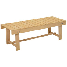 Load image into Gallery viewer, Outsunny 2-Seater Outdoor Garden Wood Bench
