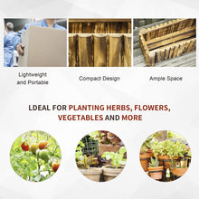 Load image into Gallery viewer, Fir Plant Pot Raised Flower Bed Wooden Planter.
