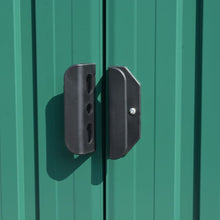 Load image into Gallery viewer, VidaXL Metal Shed Green - MULTIPLE SIZES AVAILABLE
