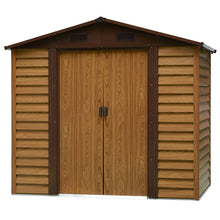 Load image into Gallery viewer, Garden Shed, 235.7Lx195.6Wx176.7-208.7H cm, Steel
