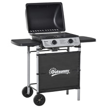 Load image into Gallery viewer, 2 Burner Gas Barbecue Grill Propane Gas BBQ 5.6 kW
