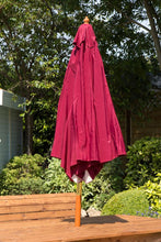 Load image into Gallery viewer, Outdoor Garden Parasol Umbrella - Burgundy Red
