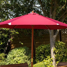 Load image into Gallery viewer, Outdoor Garden Parasol Umbrella - Burgundy Red
