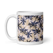 Load image into Gallery viewer, Swanky Palm White Glossy Mug
