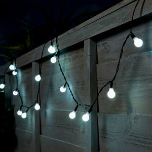Solar Powered Multi Function Berry LED Fairy Lights - Garden solar lights