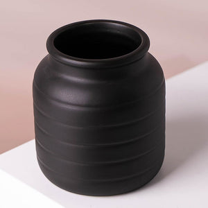 Black Vase Planter pot