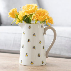 Bee Ceramic Flower Jug vars