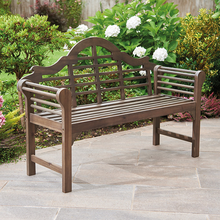 Load image into Gallery viewer, Lutyens Style Garden Bench - Chestnut
