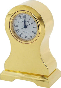 Miniature Clock Gold Table Clock Solid Brass IMP7