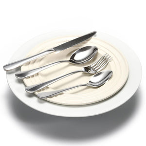 24 piece silver cutlery set