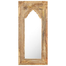 Load image into Gallery viewer, Large Solid Mango Wood Framed Mirror.
