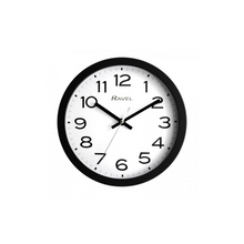 Load image into Gallery viewer, Ravel White Dial Black Wall Clock
