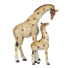 Load image into Gallery viewer, Stand Tall Giraffe Mother and Baby Ornament
