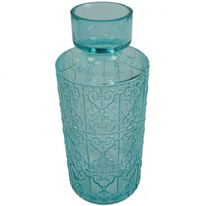 turquoise bohemian vase