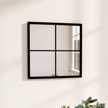 Load image into Gallery viewer, Wall Mirror Black Metal - MULTIPLE SIZES AVAILABLE
